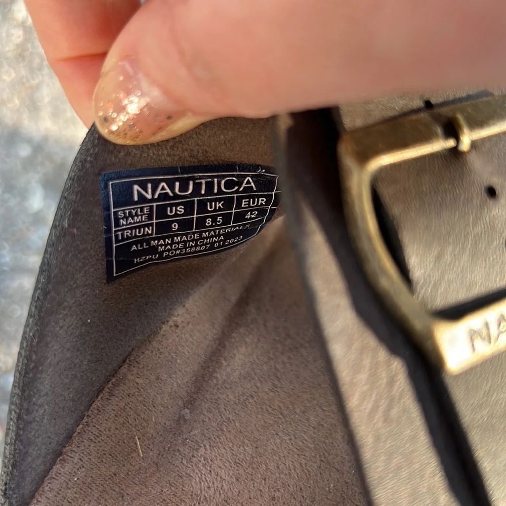 Nautica buckle slides